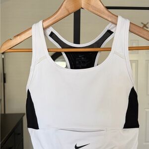 Nike Women's Black and White Sports Bra